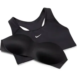 Nike Dri-FIT Swoosh Sport-BH Damen black/white S