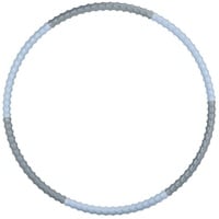 relaxdays Hula-Hoop-Reifen Hula Hoop Reifen Erwachsene blau|grau