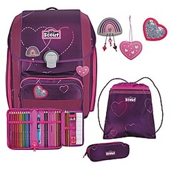 Scout Genius Exklusiv Superflash Lovely Schulranzenset
