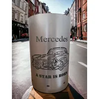 Feuertonne/Feuerkorb mit Motiv Mercedes- A Star is Born