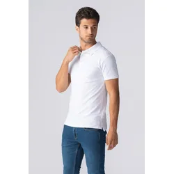 Muscle Poloshirt - weiß - Mann - TeeShoppen