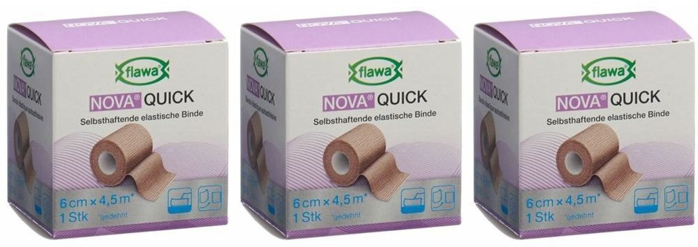 Flawa® Nova® Quick Abreißstreifen selbstklebend 6 cm x 4,5 m