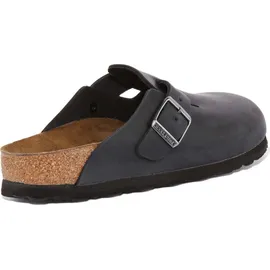 Birkenstock Boston Nubukleder geölt schwarz 38