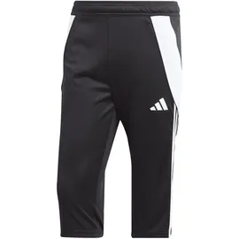adidas Tiro 24 3/4-Trainingshose Herren Sporthose, TIRO24 3/4 Pant black/white (095A) 2XL