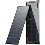 ECOFLOW 130 W RVMax starres modulares Solarpanel × 2, ultradünn 12 mm für Wohnmobile entwickelt, Anschluss von bis zu 10 Panels, bis zu 25% Effizienz, IP68 Wasserdichtigkeit, für Camping, Zuhause