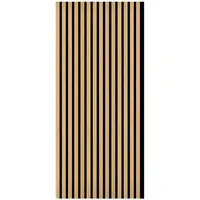 fn acustico Akustikpaneel Eiche Natur 2 St. 119,5 x 57,25 x 1,9 cm