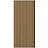 fn acustico Akustikpaneel Eiche Natur 2 St. 119,5 x 57,25 x 1,9 cm