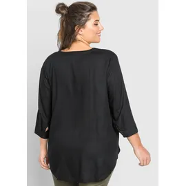 sheego Tunika in schwarz | Gr.: 48