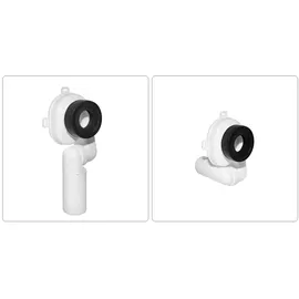 Bäder Boutique Urinal Anschlussgarnitur-Set-Absaugsiphon Ablauf- und Zulaufgarnitur
