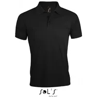 Sol's SOLs Mens Polo Shirt Prime | black -
