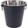 Excellent Houseware EH Excellent Houseware Cooler Champagnerständer, 20 cm, schwarz matt