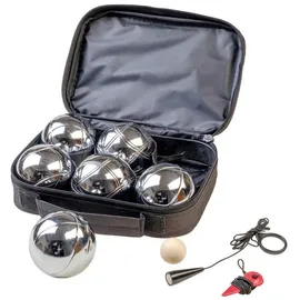 Happy People Boulekugeln in Nylontasche (6 Stück) in silber | Gr.: onesize