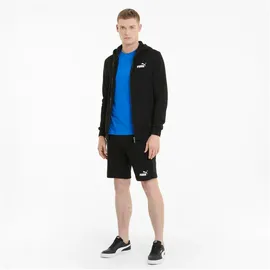 Puma Essentials Small Logo Fleece-Kapuzenjacke Herren 01 black M