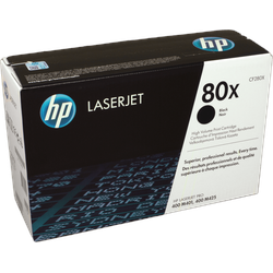 HP Toner CF280X  80X  schwarz