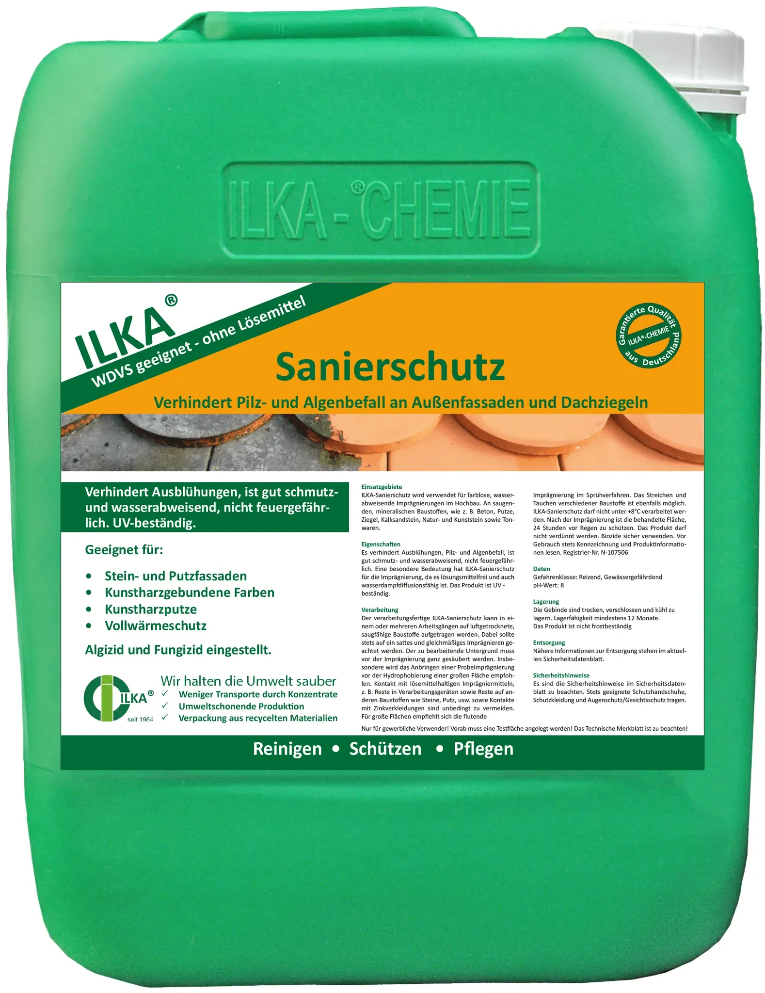 ILKA - Sanierschutz Lösemittelfreie Spezialimprägnierung