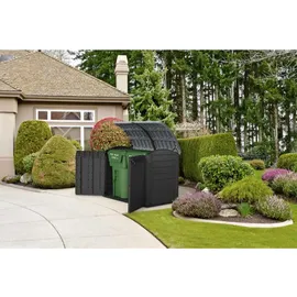 KETER Mülltonnenbox Store-it-out Ultra 177 x 113 x 134 cm grau