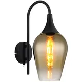 meineWunschleuchte Ausgefallene Wandleuchte (36cm)  - Gold