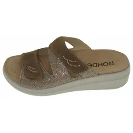 ROHDE Pantolette beige Größe 36 EU