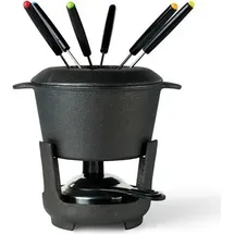 Funktion Fondue-Set mit Gabeln in Sort støbejern | Gr.: onesize