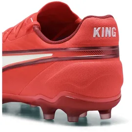 Puma King Match AG/FG Herren Glowing Red/White 48