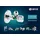ARCOCERE Arco Eckventil A-80 lang 1/2"x3/8", Anti-Kalk, Chrom