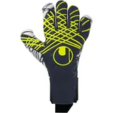 Uhlsport Torwarthandschuhe Prediction Ultragrip SC Marine/weiß/Fluo gelb,