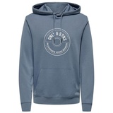 ONLY & SONS HOODIE«, in Blaugrau - S