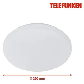 Telefunken LED Deckenleuchte 1 rund weiß Ø 29cm 12W