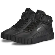 Puma Carina 2.0 Mid-Top Sneaker gefüttert Mädchen black/black/dark shadow 39