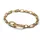 Pandora Ovale Gliederketten-Armband Goldfarben 564678C00 17,5 cm