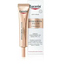 Eucerin, Augenpflege, Hyaluron Filler Elasticity (Augenpflege Crème, Tag + Nacht, 15 ml)