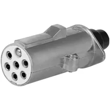 SECORÜT EP034 Anhänger Stecker [Steckdose 7polig Typ S - Klemmen] Aluminium