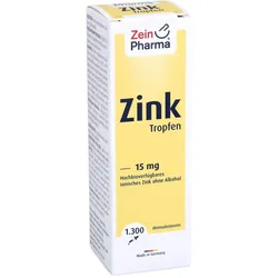 Zink Tropfen 15mg ionisiert
