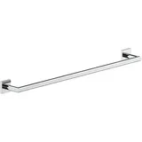 Bravat Quaruna Badetuchstange 753510 eckig, chrom, zum Kleben/Schrauben