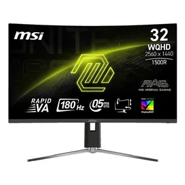 MSI MAG32CQ6PFDE 31,5 Zoll WQHD Gaming Monitor (0,5 ms Reaktionszeit