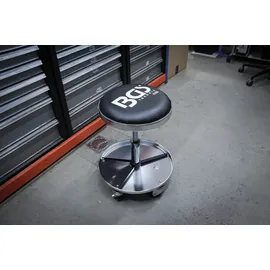 BGS Werkstatt-Arbeitssitz mit 5 Rollen Ø 360 mm