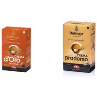 Dallmayr CREMA d'Oro INTENSA Kaffeekapseln, 96 Stück, kompatibel mit Tchibo Cafissimo (R)*, 6er pack (6 x 16 Stück) & CREMA prodomo Kaffeekapseln, kompatibel mit Tchibo Cafissimo(R)*, (6 x 16 Stück)