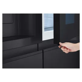 LG GSXE91EVAD Side-by-Side (628 l, 179 mm hoch, Schwarz)