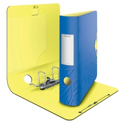 Leitz Qualitäts-Ordner Aktenordner Urban Chic 82 mm, breit Blau