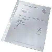 Leitz Prospekthülle Recycle, A4 transparent, 100 St./Pack.