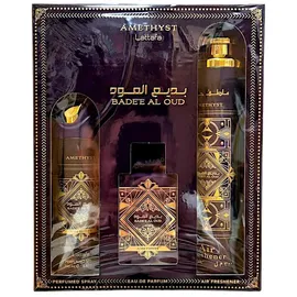 Lattafa Badee Al Oud Ametyst Eau de Parfum 100 ml + Eau de Parfum Geschenkset