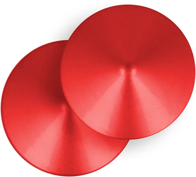 OHMAMA Fetish Red Circle Nipple Cover