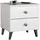 Akord Nachtschrank Luna 40 x 37 x 43 cm Weiß