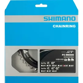 Shimano Kettenblatt 34 Zähne Schwarz