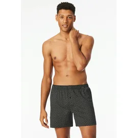 SCHIESSER Boxershorts 2er Pack Schwarz / Weiß XXL