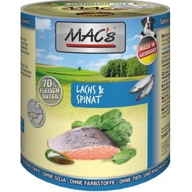 MAC's Lachs & Spinat 24 x 800 g