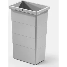 HAILO Inneneimer 10 Liter hellgrau