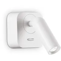 Ideal Lux LED Wandleuchte BEAN, eckig, 3,5W, 3000K, 220lm,