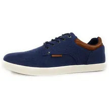 BULLBOXER Leinenschuh Herren Blau 43