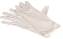 ECO-PLUS Unterziehhandschuhe, weiß gebleicht 01050-11 , 1 Packung = 12 Paar, Größe 11